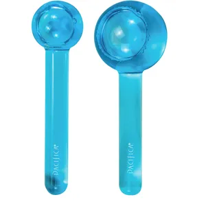 Chill Baby Cooling Cryo Globes Set - Soothing Glass Facial Tools for All Skin Types, Reduces Puffiness