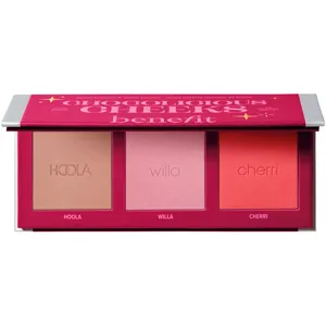 Chocolicious Cheeks Mini Bronzer & Blush Palette - Pink - Hoola, Willa & Limited Edition Cherri