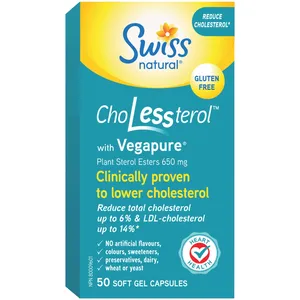 Cholessterol™ with Vegapure - Clinically Proven Plant Sterols for Lowering Cholesterol Levels
