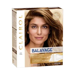 Clairol Balayage for Brunettes Highlighting Kit - Brown Highlights for Custom Sun-Kissed Glow