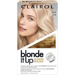 Clairol Blonde It Up Permanent Hair Dye, Platinum Bronde, 5x Lift with No Bleach