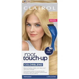 Clairol Root Touch-Up Permanent Hair Color 2 Black - 100% Gray Coverage, Natural-Looking Color