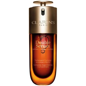 Clarins Double Serum 50ml - Anti-Aging Dual Formula with 95% Natural Ingredients for Youthful Skin