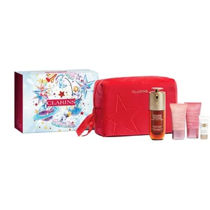 Clarins Double Serum Multi-Active Collection Set for Youthful Skin - Anti-Aging Essentials