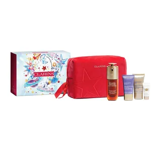 Clarins Double Serum & Nutri-LumiÃ¨re Collection for Radiant Skin, 60+ Age Group