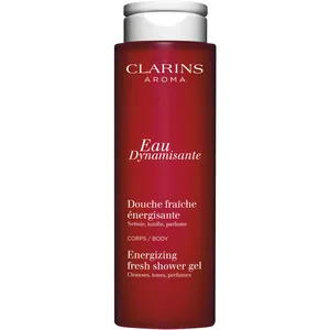 Clarins Eau Dynamisante Energizing Fresh Shower Gel with Aloe Vera - 92% Natural Ingredients