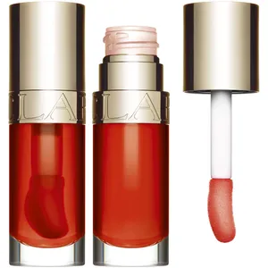 Clarins Lip Comfort Oil 09 Chocolate - Nourishing, Glossy Finish with 93% Natural Ingredients