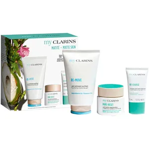 Clarins Matifying Routine My Clarins Set for Young Skin - Cleanse, Mattify & Refresh