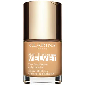 Clarins Skin Illusion Velvet Foundation 102.5C - Mattifying, Lightweight, Bare Skin Effect