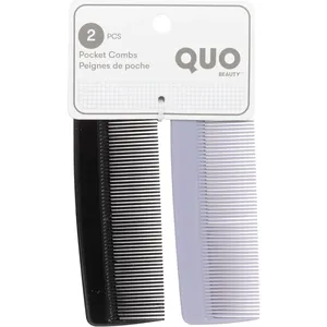 Classic Pocket Combs - Fully Recyclable Packaging, Compact Design for On-the-Go Convenience