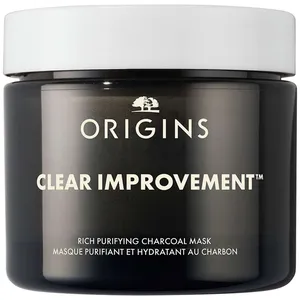 Clear Improvement™ Vegan Charcoal Mask with Chia Complex - Purifying, Non-Drying Formula for All Skin Types