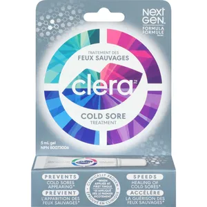 Clera Cold Sore Treatment with Patented Stannous Fluoride for Fast Healing and Prevention