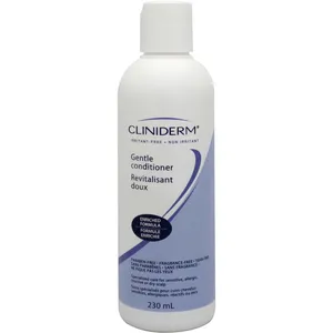 Cliniderm Gentle Conditioner for All Hair Types - Nourishing, Moisturizing, Irritant-Free Formula