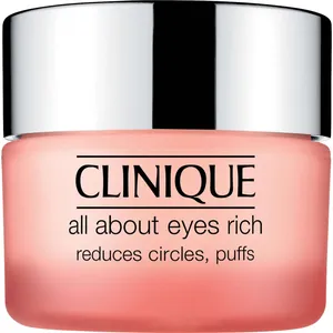 Clinique All About Eyes Rich Eye Cream - Reduces Dark Circles, Fine Lines, & Puffiness