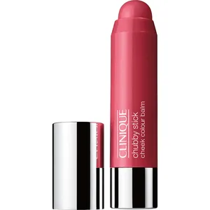 Clinique Chubby Stick Cheek Colour Balm Roly Poly Rosy - Creamy, Oil-Free Cheek Colour for Radiant Glow