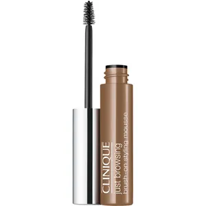 Clinique Just Browsing Deep Brown Brow Mousse - 24-Hour Long-Wear, Water-Resistant, Allergy Tested