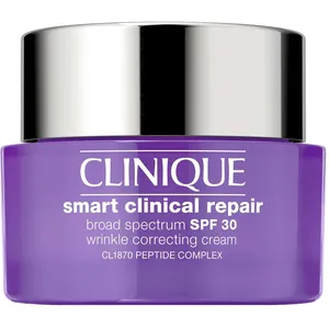 Clinique Smart SPF 30 Wrinkle Correcting Cream – Lightweight Moisturizer for Radiant, Youthful Skin
