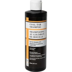 Coal Tar Shampoo for Scalp Relief - Anti-Dandruff, 0.5% Coal Tar, PABA Free, Fragrance Free
