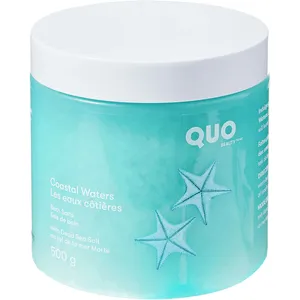 Coastal Waters Bath Salts with Dead Sea Salt - Refreshing Skin Indulgence with Vitamin E & A