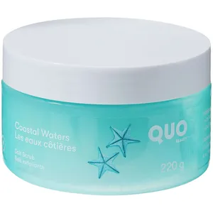 Coastal Waters Salt Scrub - Refreshing Exfoliating Scrub with Shea Butter, Vitamin A & E for Radiant Skin