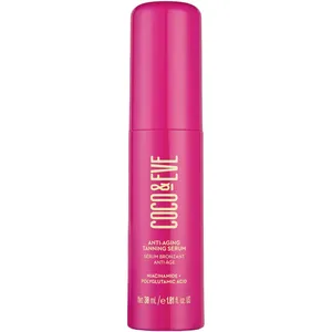 Coco & Eve Anti-Aging Tanning Serum for Hydrated, Youthful Glow - Perfect for Light to Medium Skin
