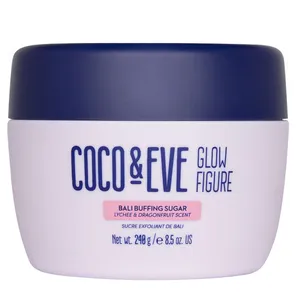 Coco & Eve Bali Buffing Sugar - 100% Vegan, Paraben-Free, and Recyclable Packaging for Healthy Skin