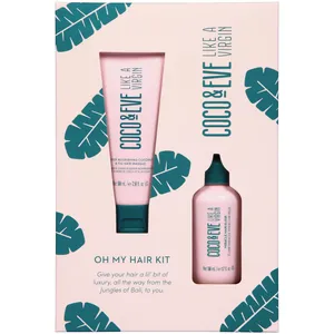 Coco & Eve Oh My Hair Kit - Nourishing Hair Masque & Miracle Elixir for Silky, Glossy Hair