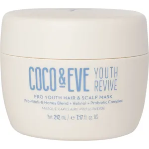 Coco & Eve Pro Youth Hair & Scalp Mask - Age-Defying, Nourishing Formula for Shiny, Strong Hair