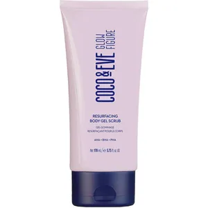 Coco & Eve Resurfacing Body Gel Scrub with AHA, BHA, Nourishing Tropical Botanicals