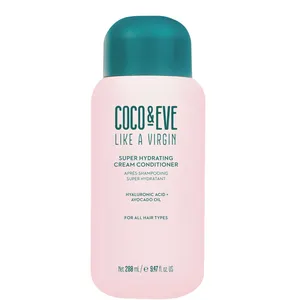 Coco & Eve Super Hydrating Cream Conditioner for Normal to Dry Hair - Silicone Free, 3x Thicker