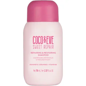 Coco & Eve Travel Size Repairing Shampoo for Damaged Hair with Vitamin B5 & Ceramides