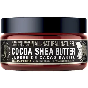 Cocoa Shea Butter for Sensitive, Dry, Combination Skin - 100% Unrefined & No Animal Testing