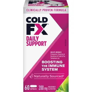 Cold FX Daily Support - #1 Pharmacist Recommended Natural Cold Remedy with North American Ginseng