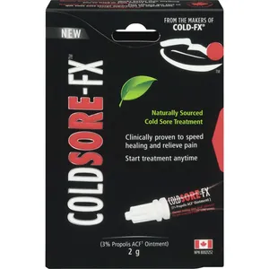 Cold Sore F/X Treatment for Fast Relief - Soothing Gel for Cold Sores and Fever Blisters