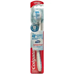Colgate 360° Sensitive Pro Relief Toothbrush - Ultra Soft Bristles for Gentle Cleaning