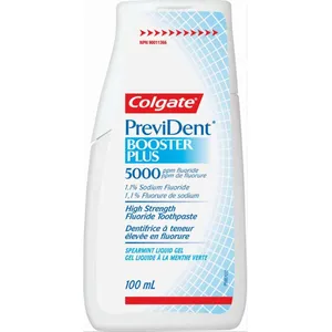 Colgate PreviDent Booster PLUS 1.1% Fluoride Toothpaste - Advanced Remineralization Formula, 100ml