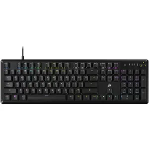 Corsair K70 CORE RGB Mechanical Gaming Keyboard with Red Switches, Aluminum Plate, Customizable RGB