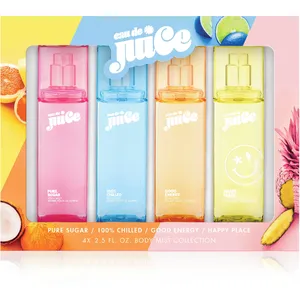 Cosmopolitan Eau De Juice 4oz Body Mist Set - Flirtatious Fresh Scents for Juicy Moments