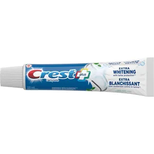 Crest Complete Plus Extra Whitening Toothpaste, Clean Mint, 120 mL - Enamel Safe & Effective