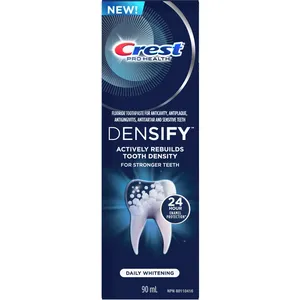 Crest Densify Daily Protection Toothpaste 90mL - Enhanced Enamel Protection for Stronger Teeth