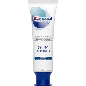 Crest Gum Detoxify Deep Clean Toothpaste, 110 mL - Clinically Proven for Healthier Gums