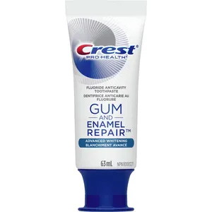 Crest Gum & Enamel Repair Toothpaste, Advanced Whitening, 63 mL - Clinically Proven Gingivitis Prevention