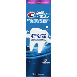 Crest Kid's Advanced Enamel + Cavity Protection Toothpaste 90 mL Strawberry Flavor