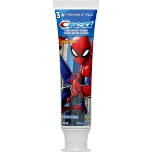 Crest Kid's Toothpaste with Marvel's Spiderman, Strawberry Flavor, 100 mL - Cavity Protection