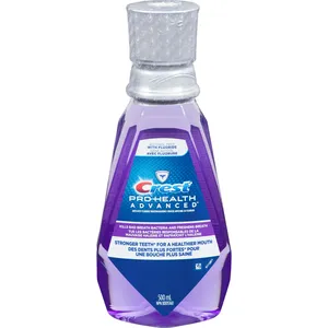 Crest Pro-Health Advanced Extra Deep Clean Mouthwash 500 mL - Strengthens Teeth, Freshens Breath