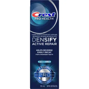 Crest Pro-Health Densify PRO Toothpaste 90mL - Intensive Clean for Stronger Teeth, Enamel Protection