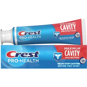 Crest Pro-Health Maximum Cavity Protection Toothpaste 130mL - 12 Hour Protection Against Cavities