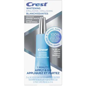 Crest Whitening Emulsions Advanced Enamel White - Leave-on Teeth Whitening Treatment, 21 mL