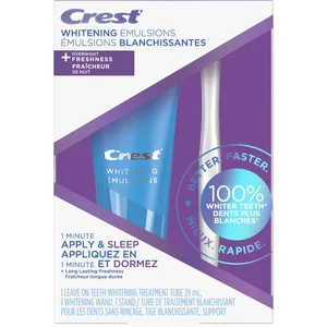 Crest Whitening Emulsions Overnight Freshness Leave-On Teeth Whitening Treatment 29ml