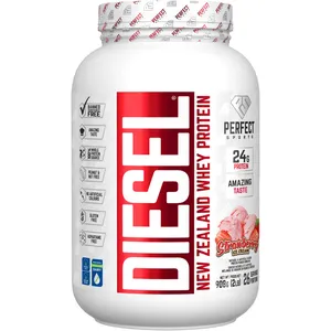 DIESEL New Zealand Whey Protein - 24g Protein, Gluten Free, 120 Calories, No Artificial Colors